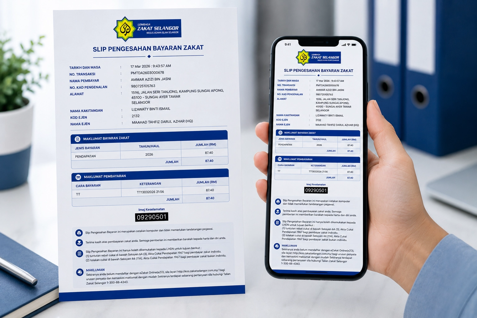 Resit Zakat